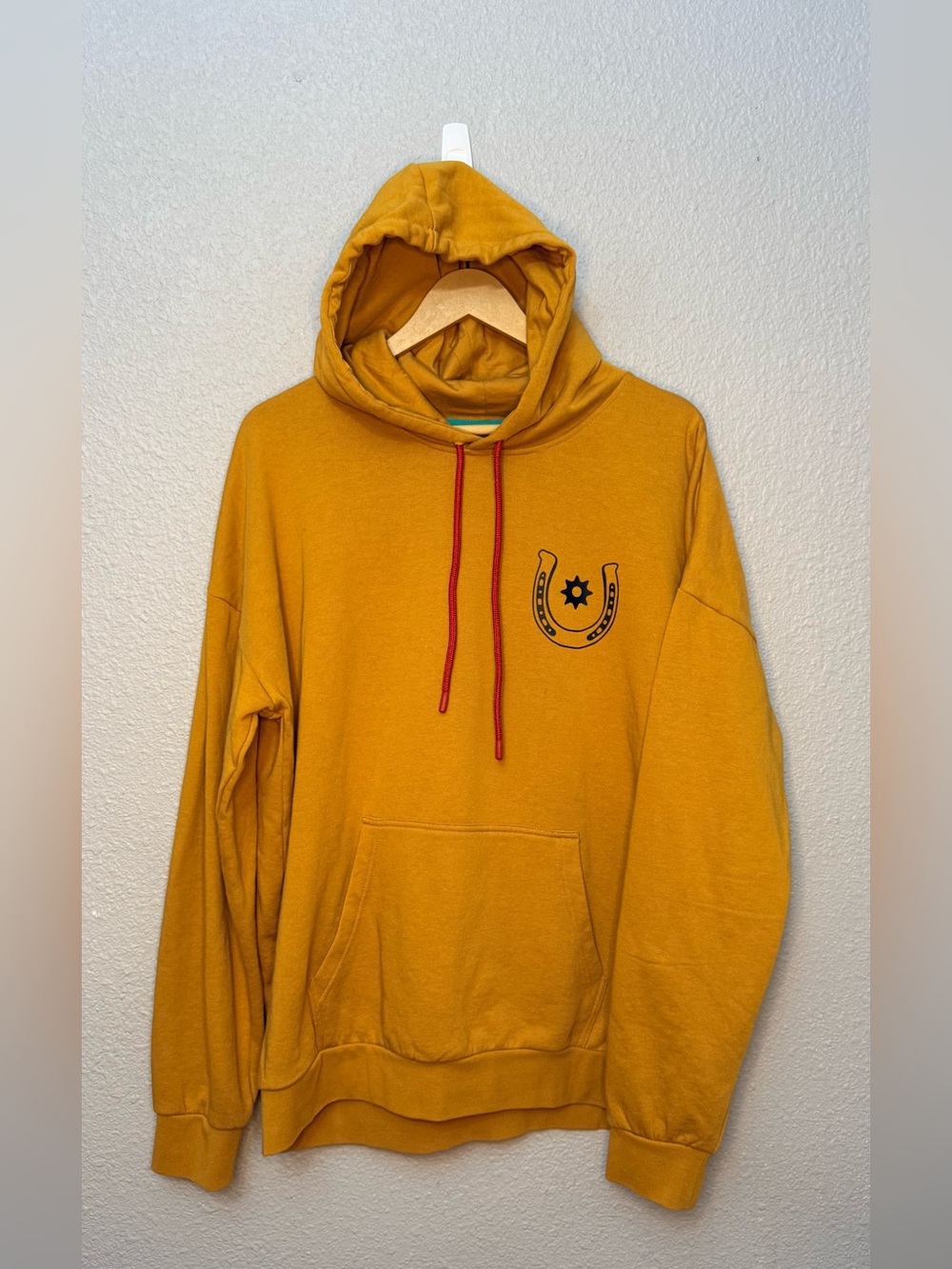 Sendero Provisions | No Luck Hoodie | Goldenrod | Size Large - Picture 3 of 6